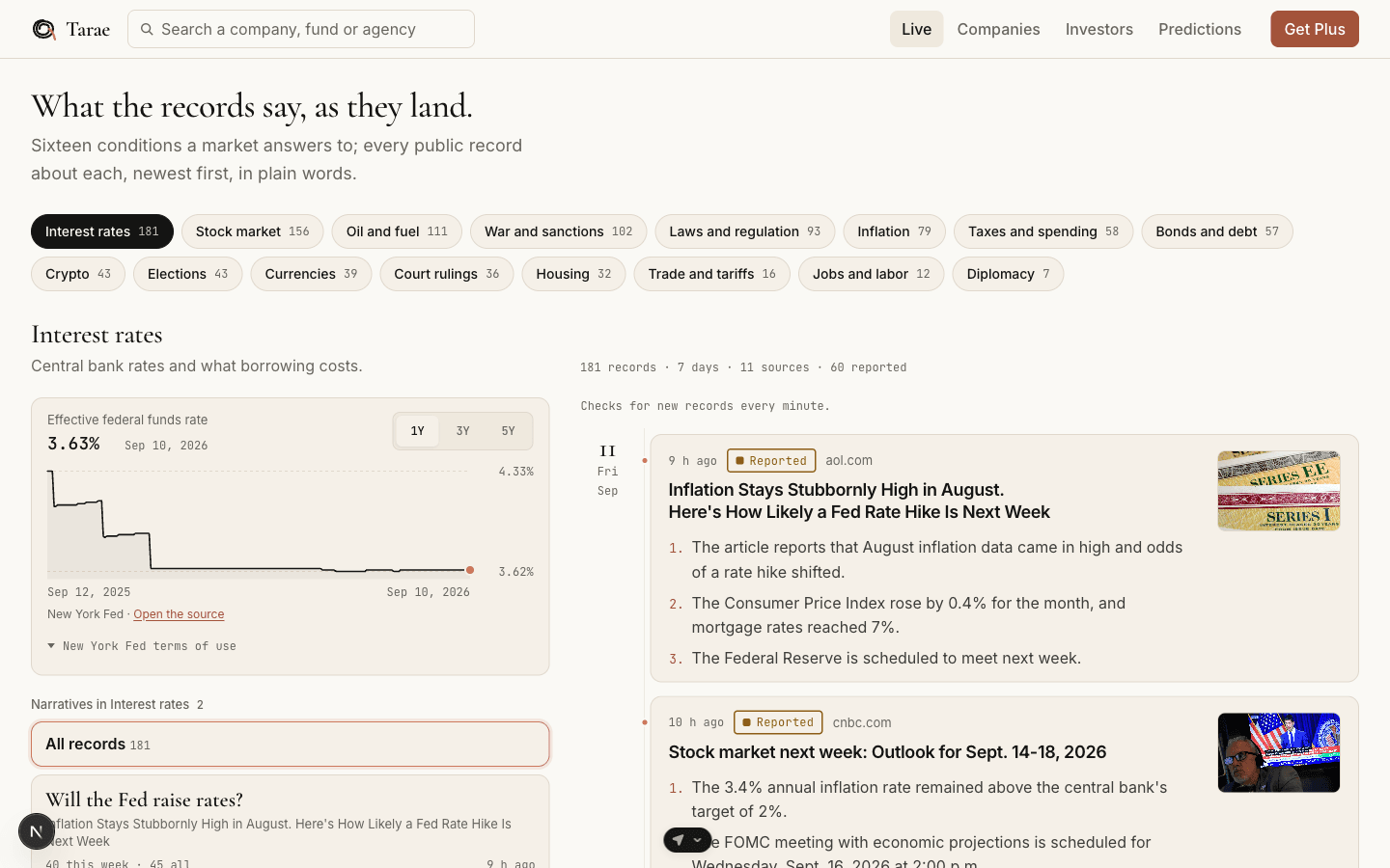 Tarae screenshot